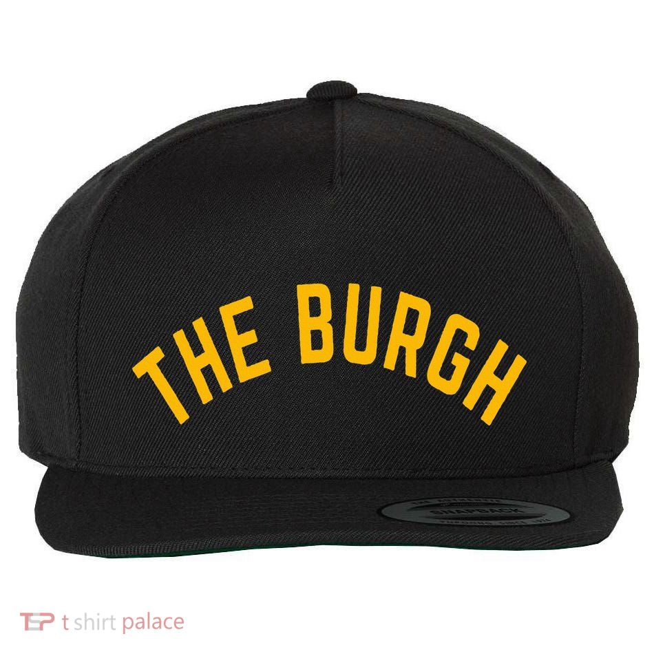 Pittsburgh Sl City The Burgh Funny 412 Pennsylvania Wool Snapback Cap