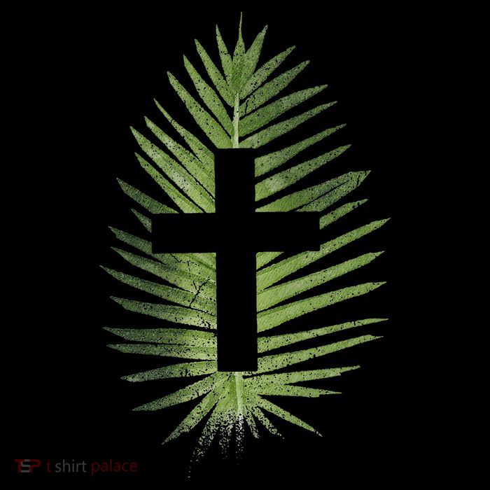 Palm Sunday Christian Palm Leaf Cross 16 in Basic Backpack
