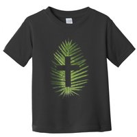 Palm Sunday Christian Palm Leaf Cross Toddler T-Shirt