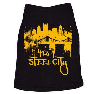 Pittsburgh Steel City Skyline Doggie Tank