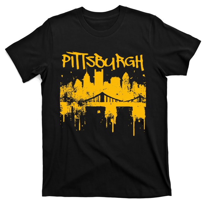 Pittsburgh Steel City Skyline T-Shirt