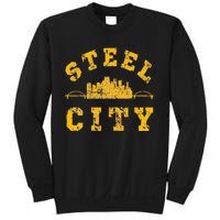 Pittsburgh Steel City Skyline Bridges 412 Home Sweatshirt