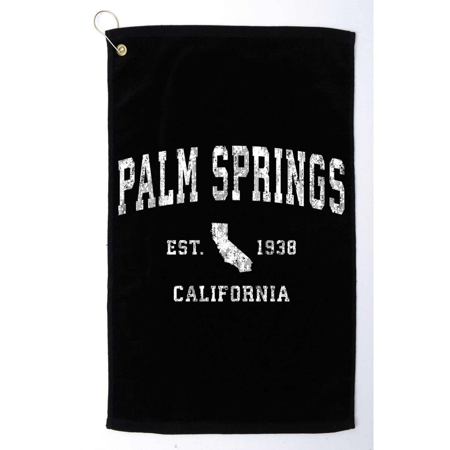 Palm Springs California Ca Vintage Athletic Sports Golf Towel