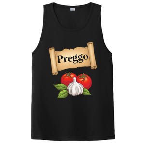 Preggo Sauce Cute And Pregnancy Announcement PosiCharge Competitor Tank