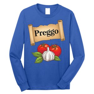 Preggo Sauce Cute And Pregnancy Announcement Long Sleeve Shirt