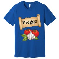 Preggo Sauce Cute And Pregnancy Announcement Premium T-Shirt