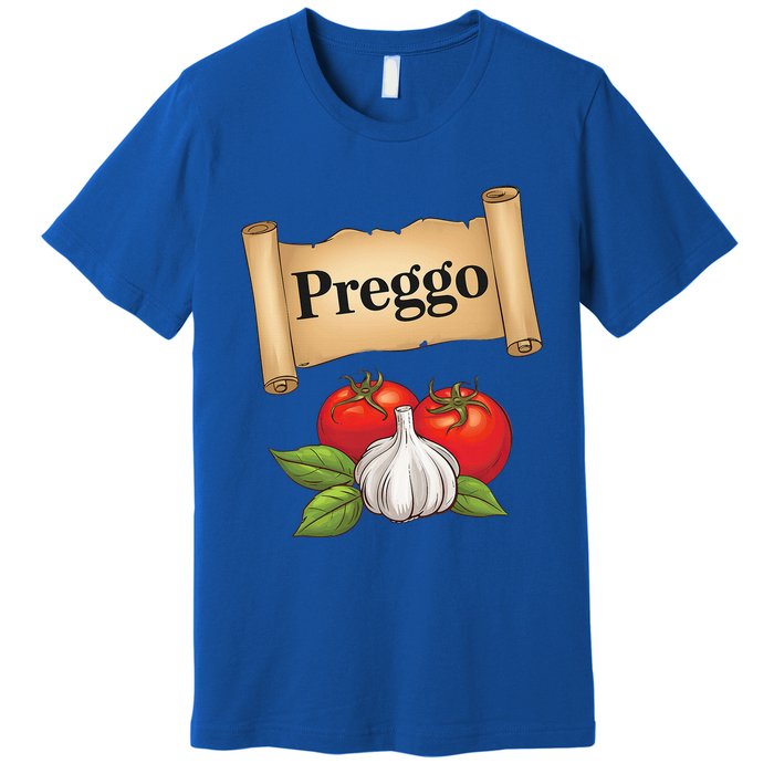 Preggo Sauce Cute And Pregnancy Announcement Premium T-Shirt