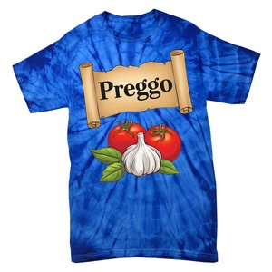 Preggo Sauce Cute And Pregnancy Announcement Tie-Dye T-Shirt