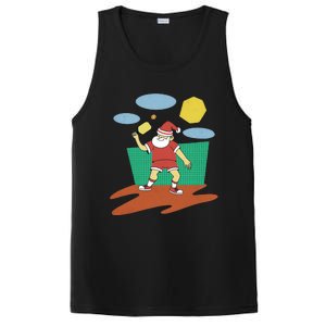 Pickleball Santa Claus PosiCharge Competitor Tank