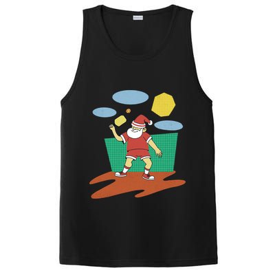Pickleball Santa Claus PosiCharge Competitor Tank