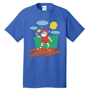 Pickleball Santa Claus Tall T-Shirt