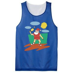 Pickleball Santa Claus Mesh Reversible Basketball Jersey Tank