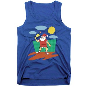 Pickleball Santa Claus Tank Top