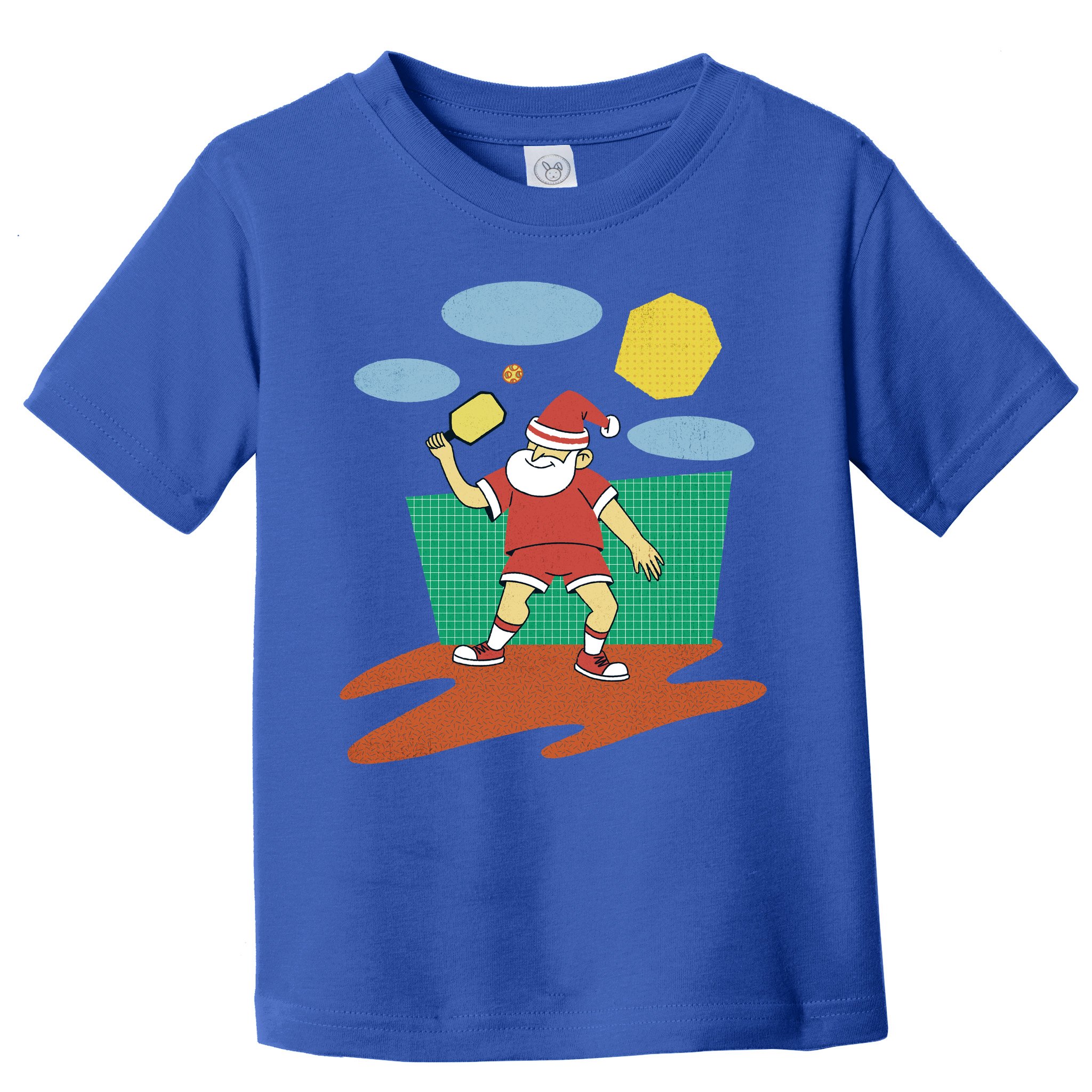 Pickleball Santa Claus Toddler T-Shirt