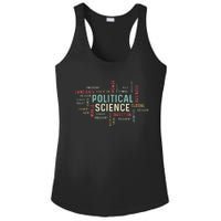 Political Science Careers Hardworking Student Ladies PosiCharge Competitor Racerback Tank