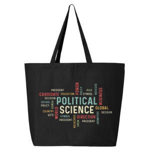 Political Science Careers Hardworking Student 25L Jumbo Tote