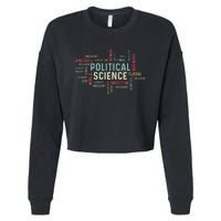 Political Science Careers Hardworking Student Cropped Pullover Crew