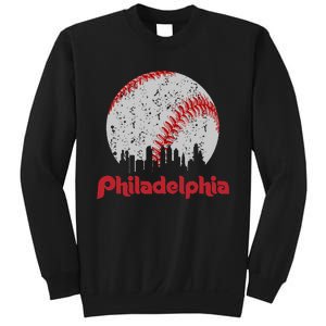 Philadelphia Skyline Cityscape Sweatshirt