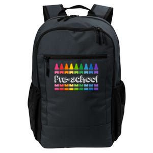 Pre School Colorful Crayons Back To School Daily Commute Backpack