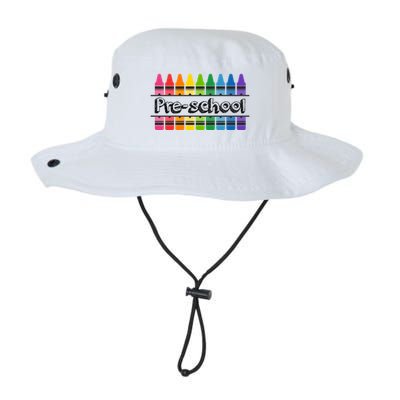 Pre School Colorful Crayons Back To School Bucket Hat