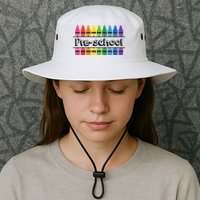 Pre School Colorful Crayons Back To School Bucket Hat