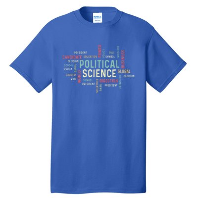 Political Science Careers Hardworking Student Tall T-Shirt