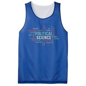 Political Science Careers Hardworking Student Mesh Reversible Basketball Jersey Tank