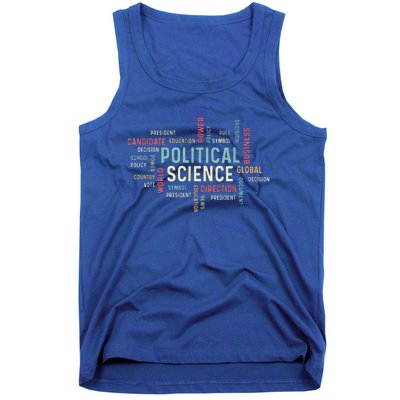 Political Science Careers Hardworking Student Tank Top