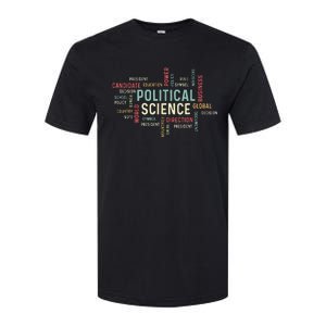 Political Science Careers Hardworking Student Softstyle CVC T-Shirt