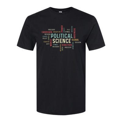 Political Science Careers Hardworking Student Softstyle® CVC T-Shirt