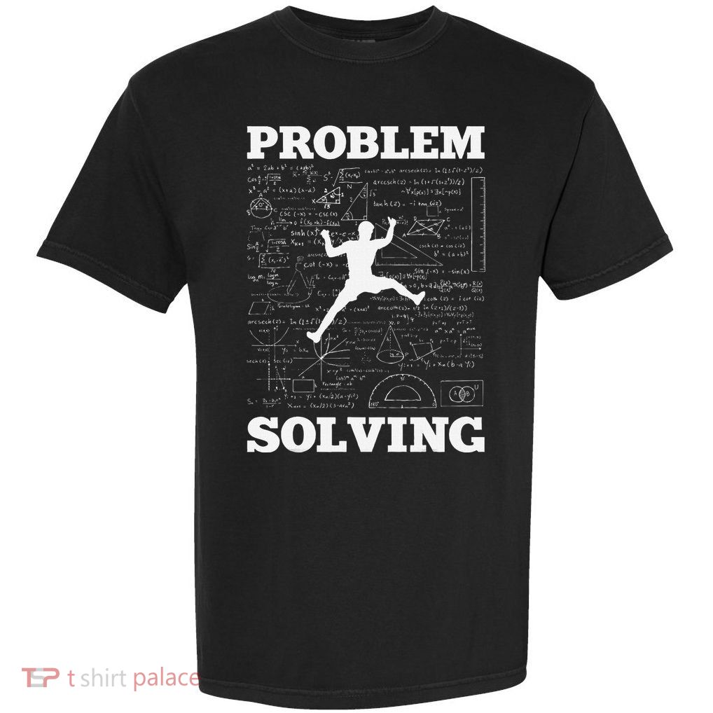Problem Solving Climber Rock Climbing Bouldering Pun Funny Garment-Dyed Heavyweight T-Shirt