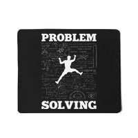 Problem Solving Climber Rock Climbing Bouldering Pun Funny Mousepad