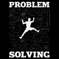 Problem Solving Climber Rock Climbing Bouldering Pun Funny Mousepad