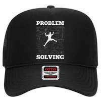 Problem Solving Climber Rock Climbing Bouldering Pun Funny Trucker Hat