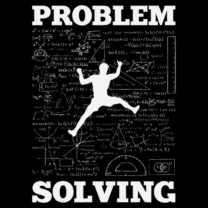 Problem Solving Climber Rock Climbing Bouldering Pun Funny Full Zip Hoodie