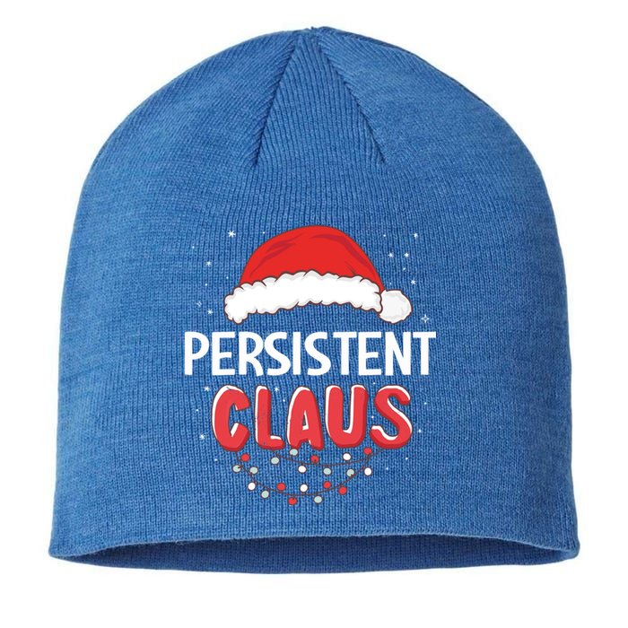 Persistent Santa Claus Christmas Matching Costume Gift Sustainable Beanie