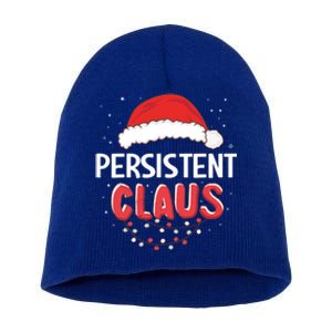 Persistent Santa Claus Christmas Matching Costume Gift Short Acrylic Beanie