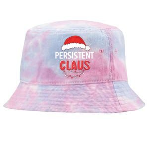 Persistent Santa Claus Christmas Matching Costume Gift Tie-Dyed Bucket Hat