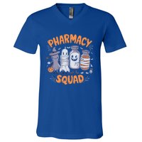 Pharmacy Squad Cute Halloween Pharmacist Techs Students Fun Cool Gift V-Neck T-Shirt