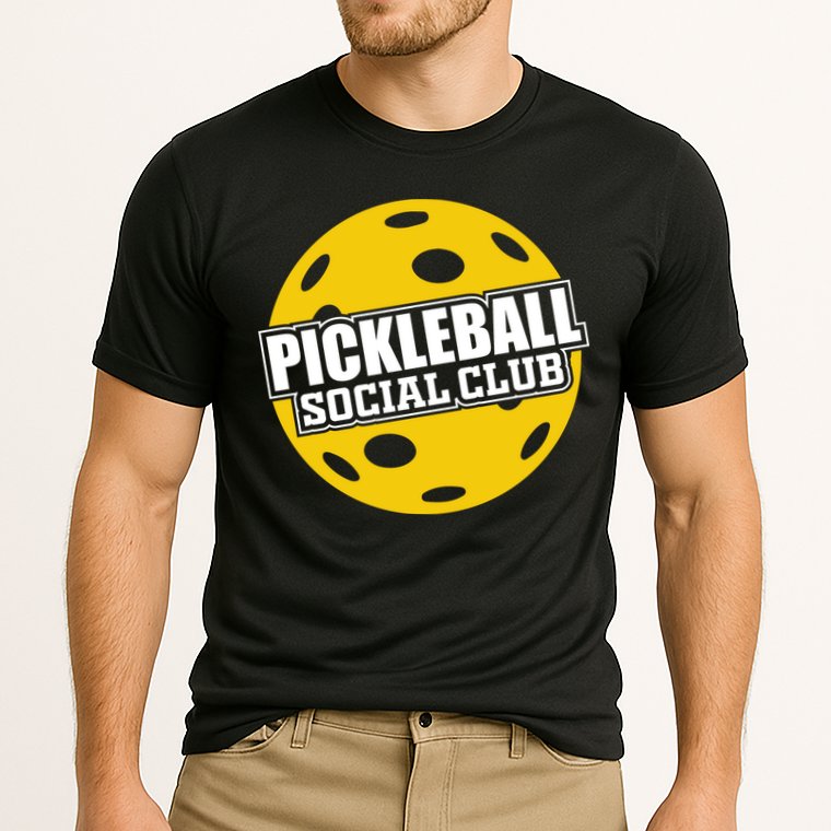 Pickleball Social Club Pickleball Gift Cooling Performance Crew T-Shirt