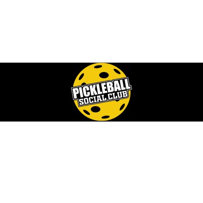 Pickleball Social Club Pickleball Gift Bumper Sticker