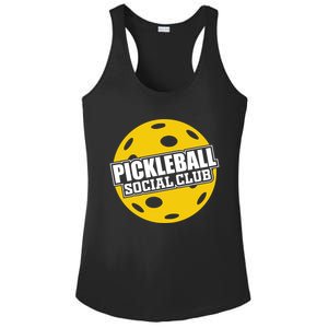 Pickleball Social Club Pickleball Gift Ladies PosiCharge Competitor Racerback Tank