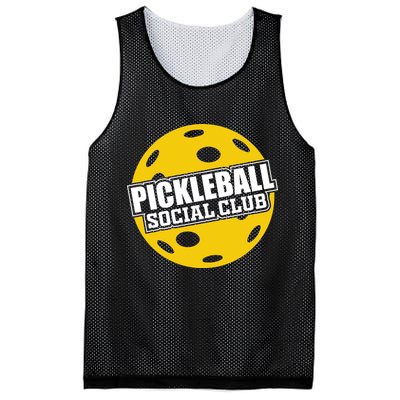 Pickleball Social Club Pickleball Gift Mesh Reversible Basketball Jersey Tank
