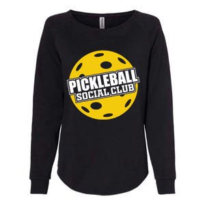 Pickleball Social Club Pickleball Gift Womens California Wash Sweatshirt