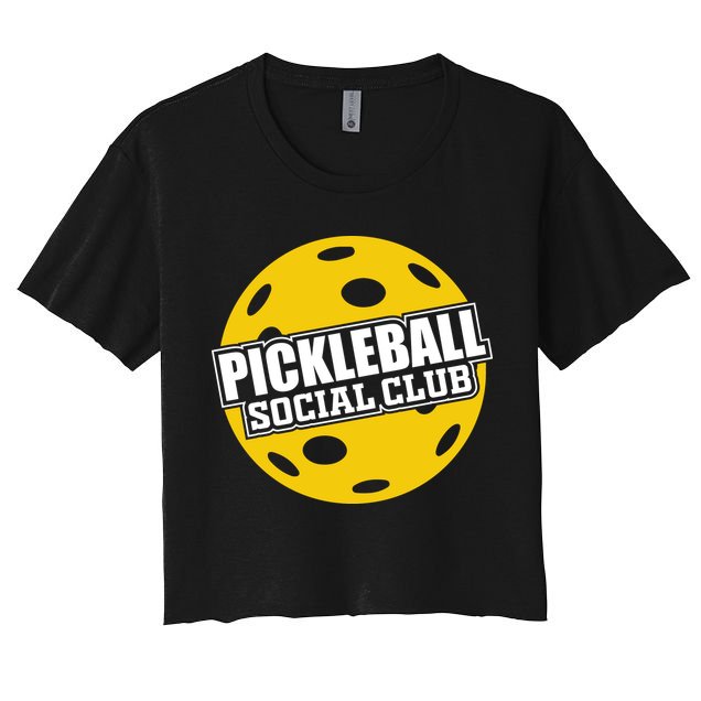Pickleball Social Club Pickleball Gift Crop Top