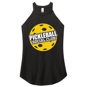 Pickleball Social Club Pickleball Gift Women's Perfect Tri Rocker Tank