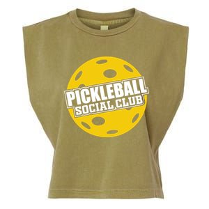 Pickleball Social Club Pickleball Gift Garment-Dyed Women's Muscle Tee