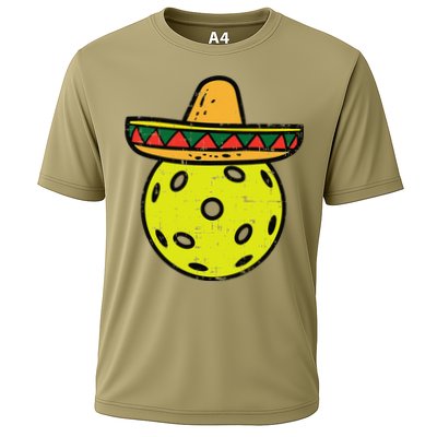 Pickleball Sombrero Cinco De Mayo Fiesta Sport Mexican Performance Shirt