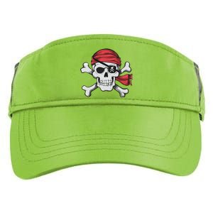 Pirate Skull Crossbones Halloween Costume Adult Drive Performance Visor