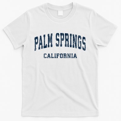 Palm Springs California Ca Vintage Varsity Sports T-Shirt